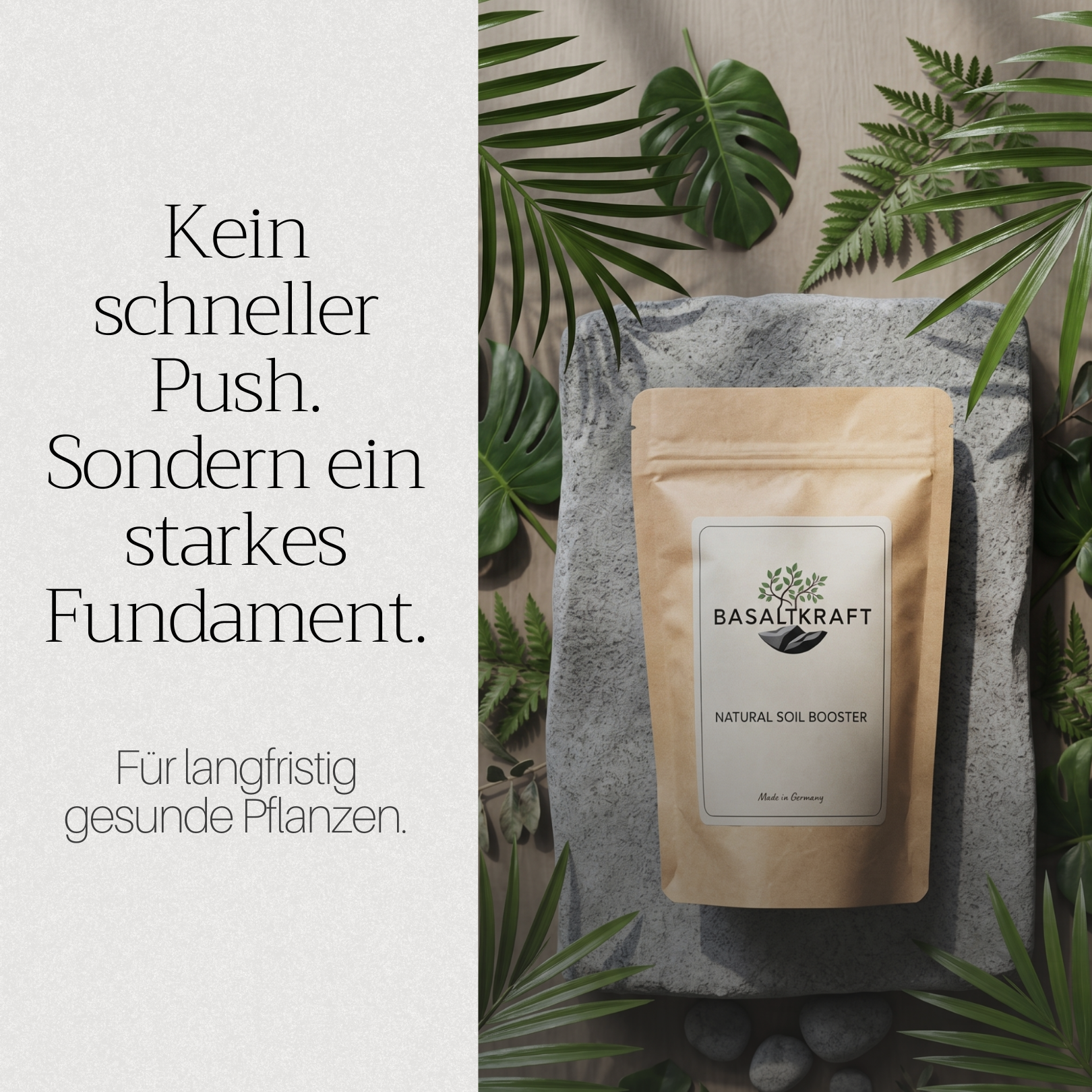 Basaltkraft Alltagsgröße 600g | Supplement für Zimmerpflanzen