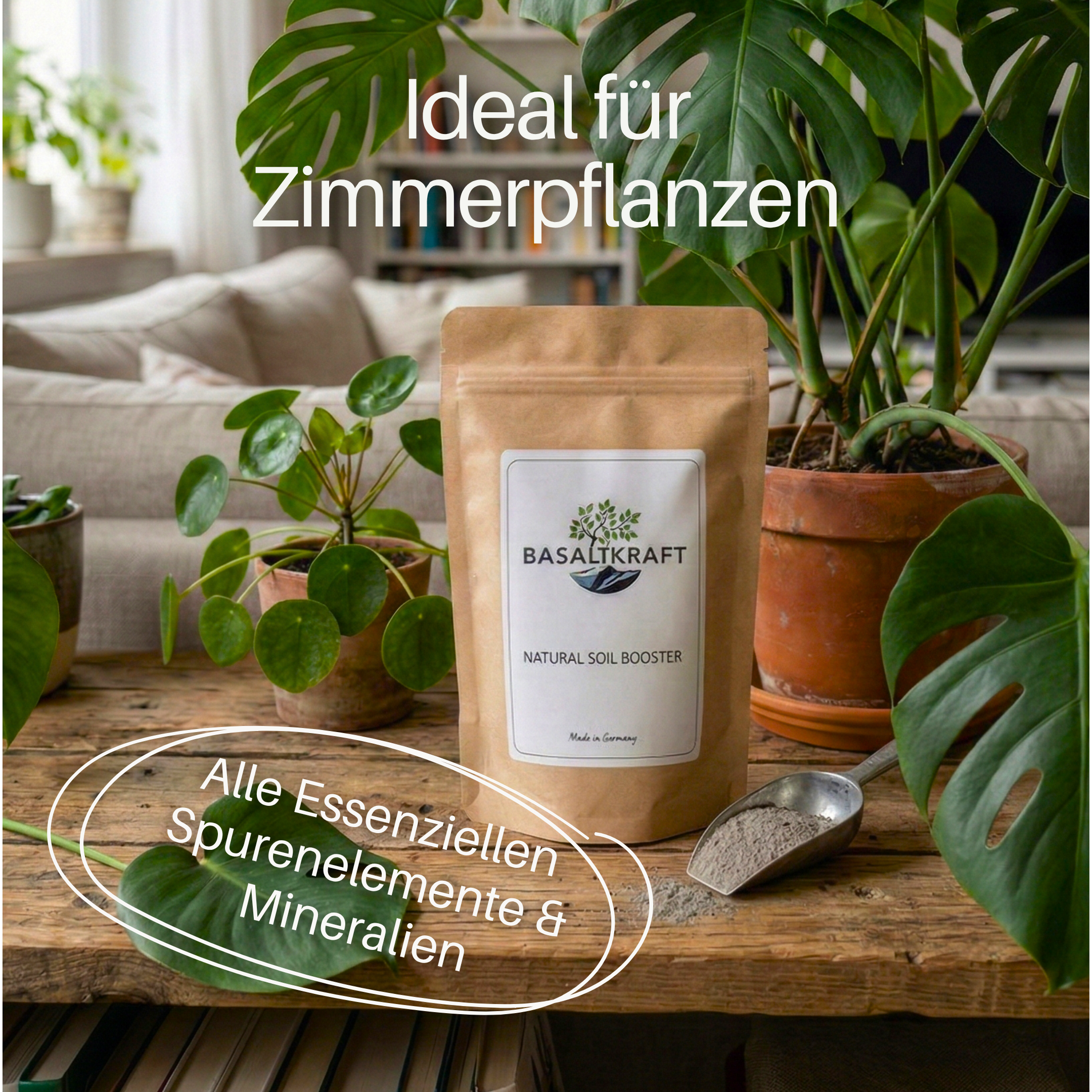 Basaltkraft | Zimmerpflanzen & Garten | 600g