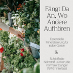 Basaltkraft Garten | Pflanzen-Supplement 1800g | Essenzielle Minerale & Nährstoffe für den Garten