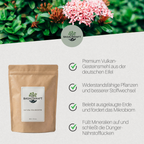 Basaltkraft Garten | Pflanzen-Supplement 1800g | Essenzielle Minerale & Nährstoffe für den Garten